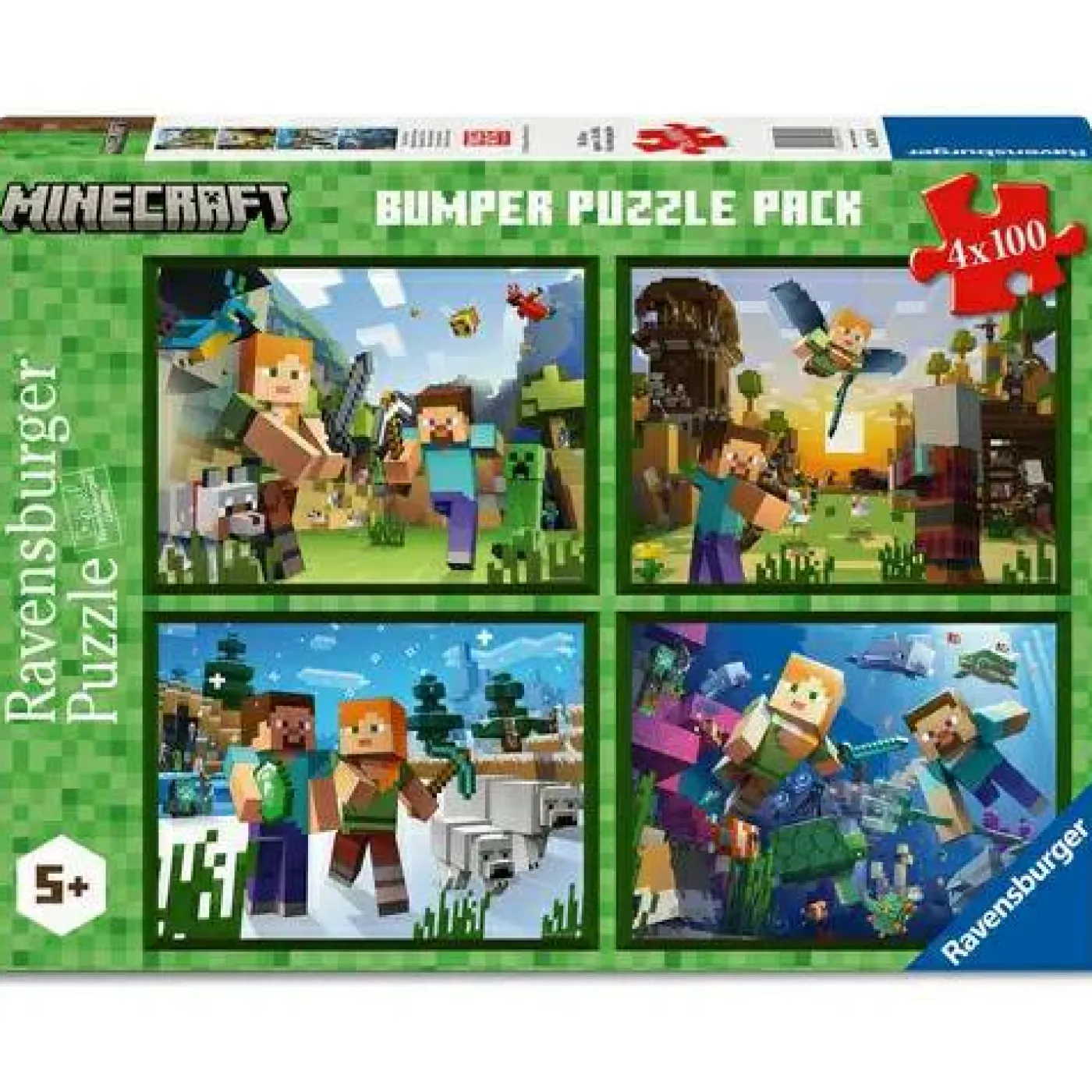 Puzzle-Set "Minecraft Bumper Pack"