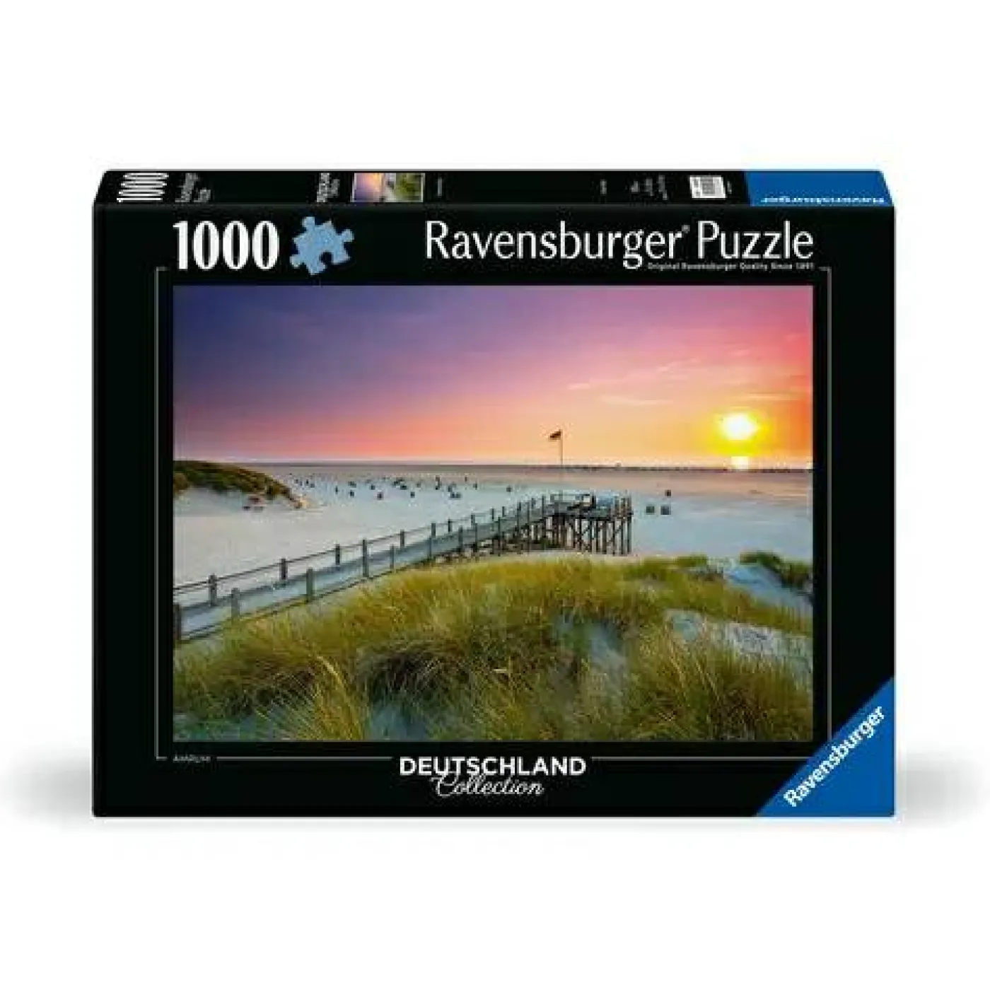 Puzzle "Sonnenuntergang über Amrum", 1000 Teile