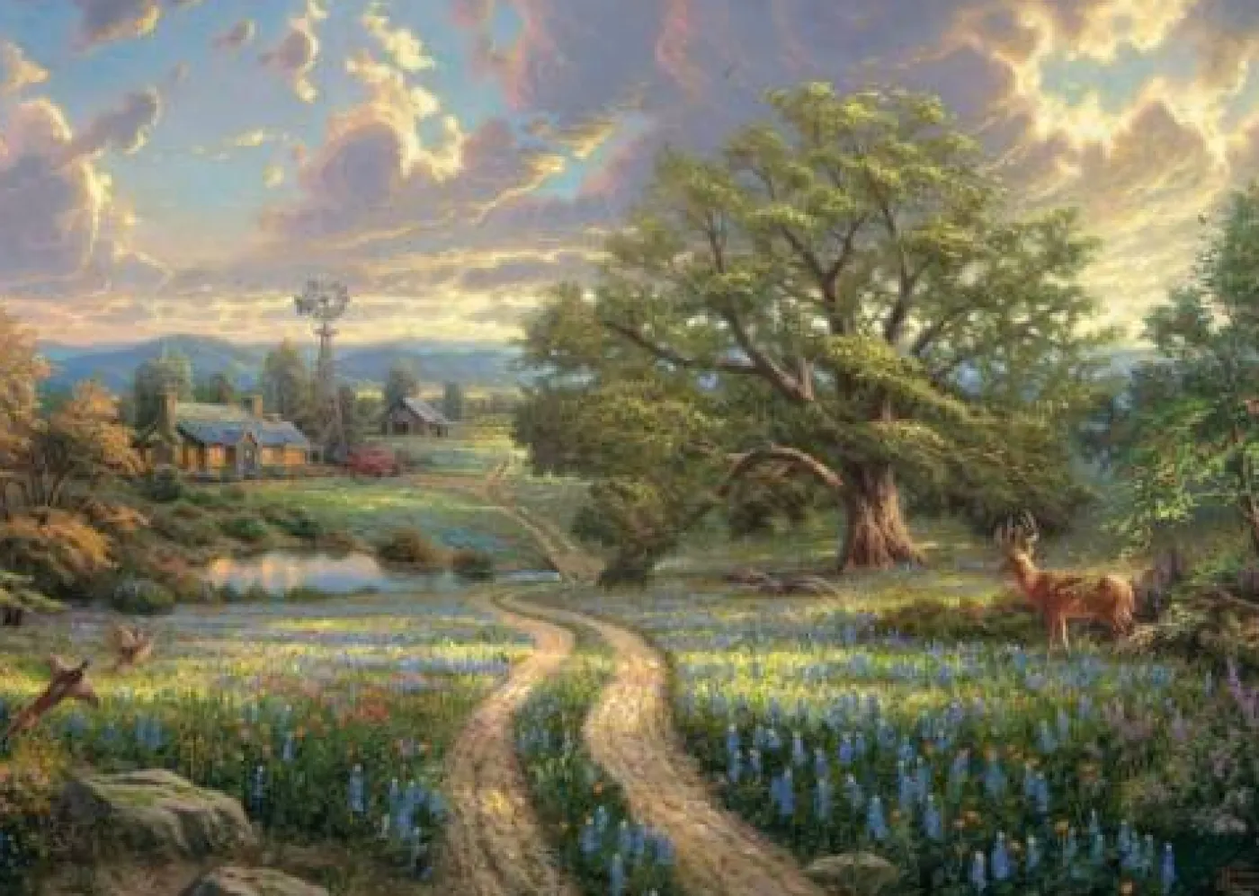 Puzzle "Thomas Kinkade: Country Living", 1000 Teile