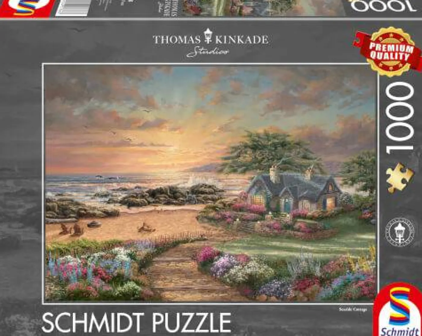 Puzzle "Thomas Kinkade: Seaside Cottage", 1000 Teile
