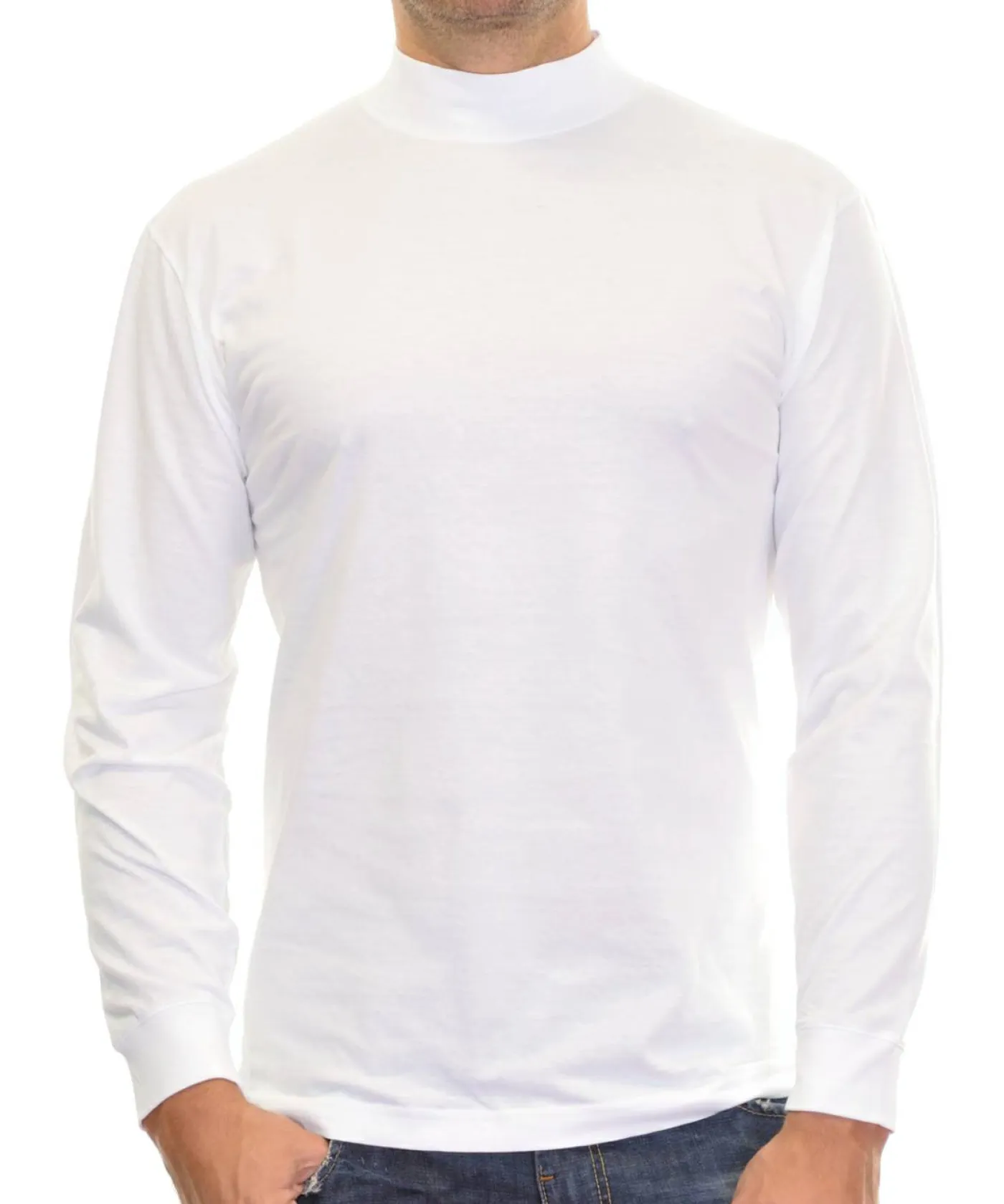 RAGMAN Stehkragenshirt langarm