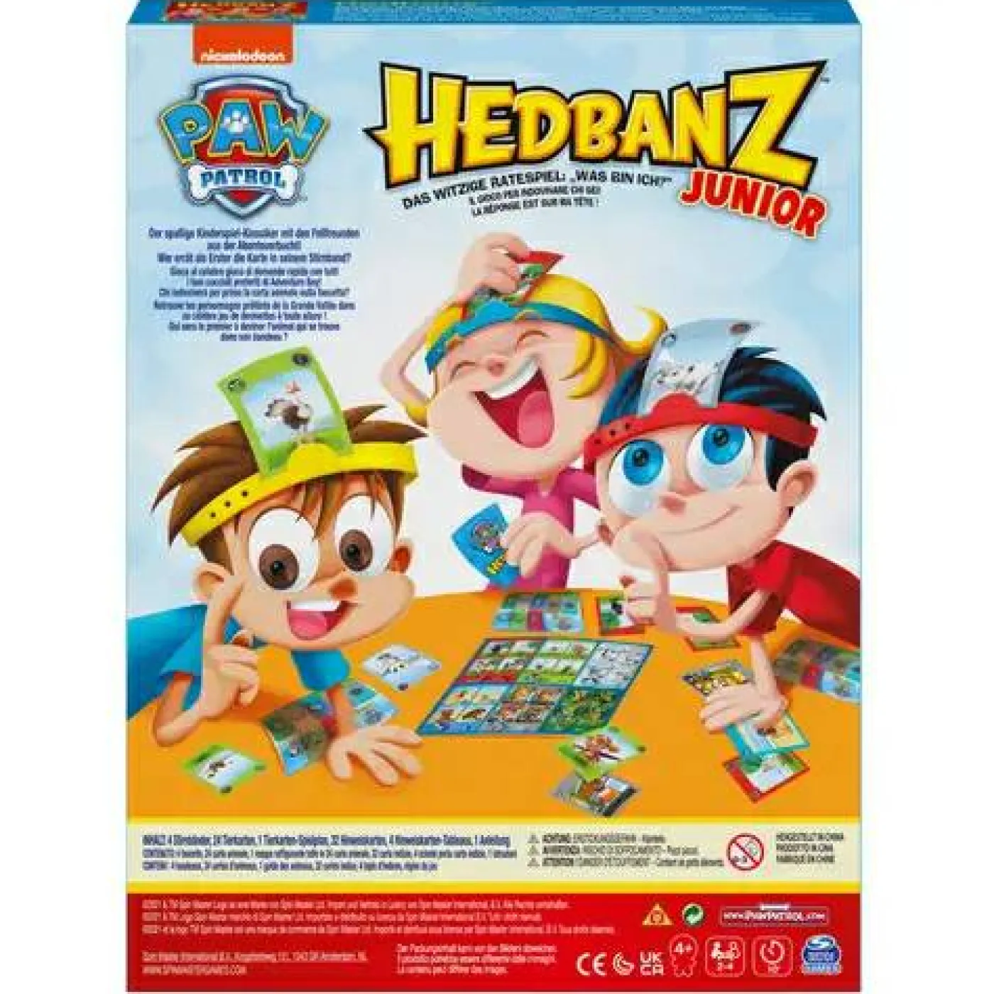 Ratespiel "Paw Patrol - Headbanz"