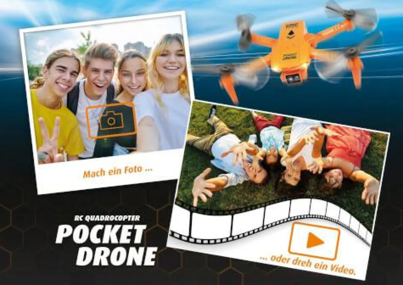 RC Fahrzeug "Quadrocopter Pocket Drone"