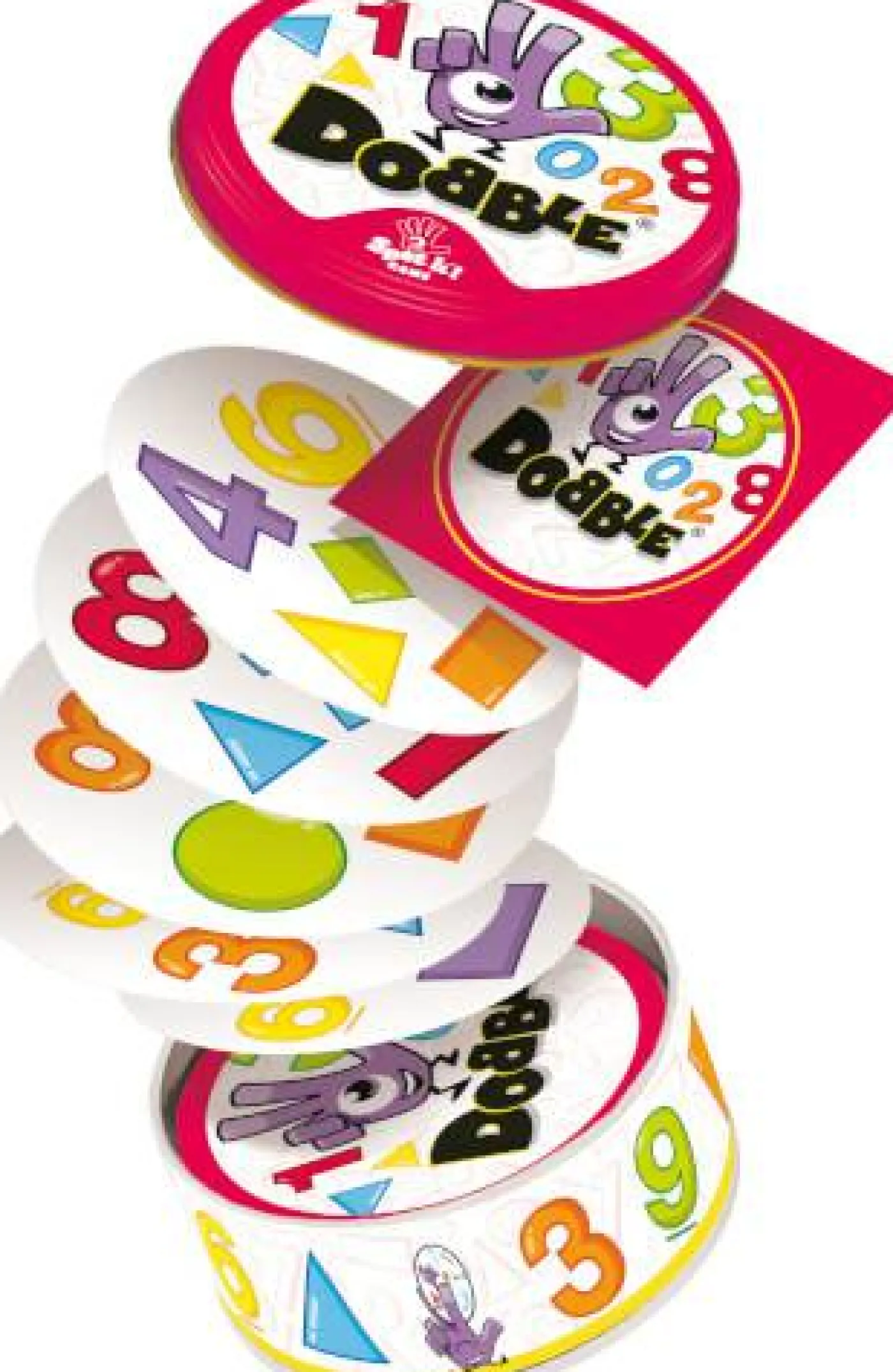 Reaktionsspiel "Dobble 1,2,3"