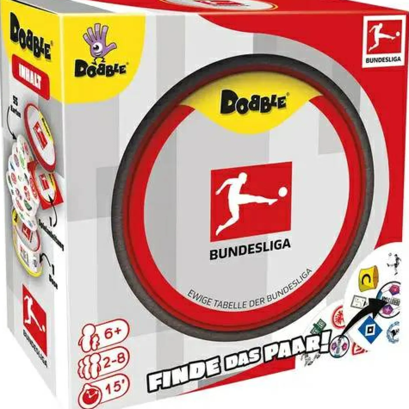 Reaktionsspiel "Dobble Bundesliga"