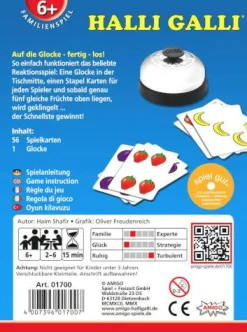 Reaktionsspiel "Halli Galli"