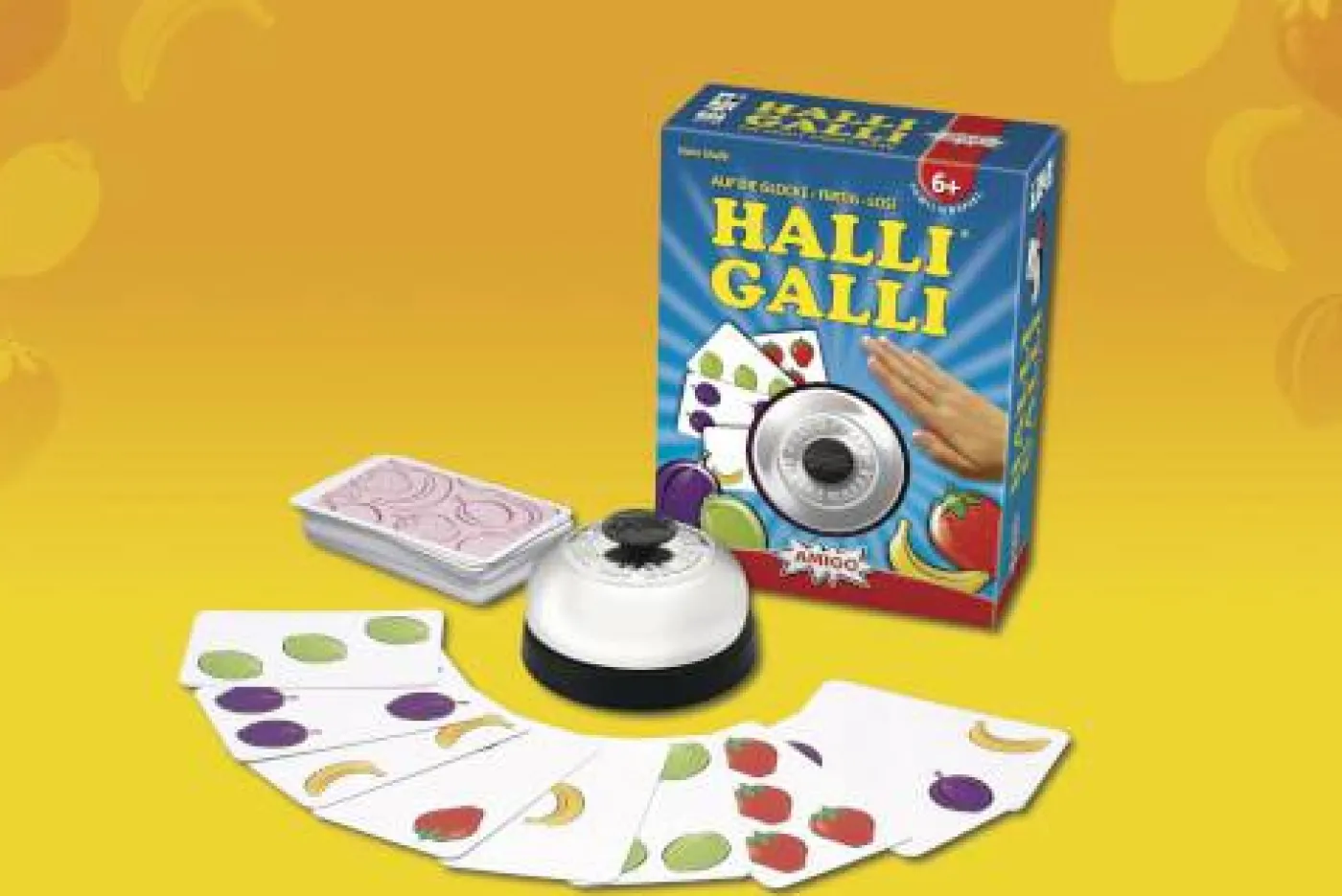 Reaktionsspiel "Halli Galli"