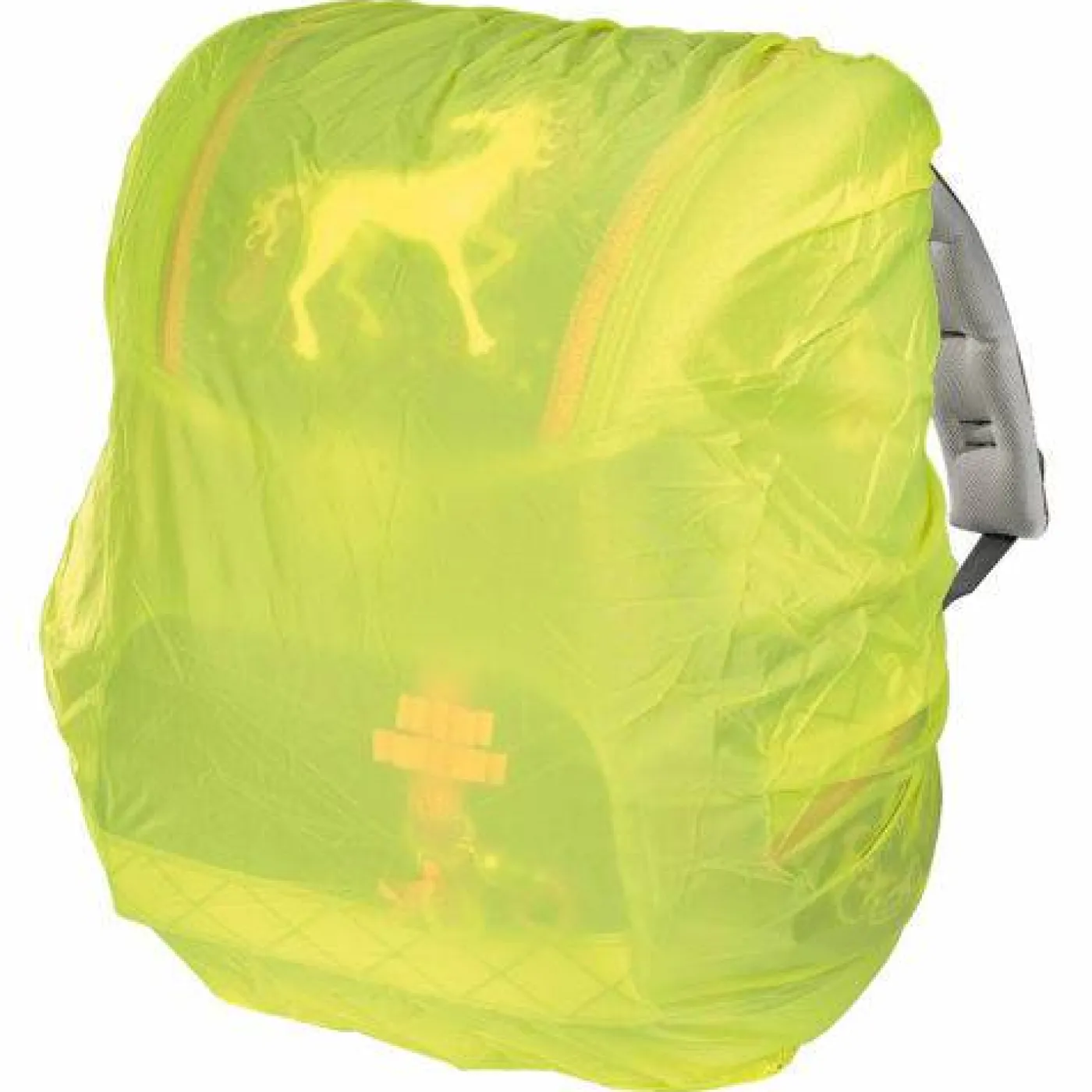 Regenschutzhülle in gelb