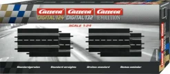 Rennbahn-Erweiterung "Digitan 124 - Standardgerade", 4er-Pack