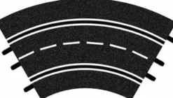 Rennbahn-Erweiterung "Digitan 124 - Kurve 1/60°", 3er-Pack
