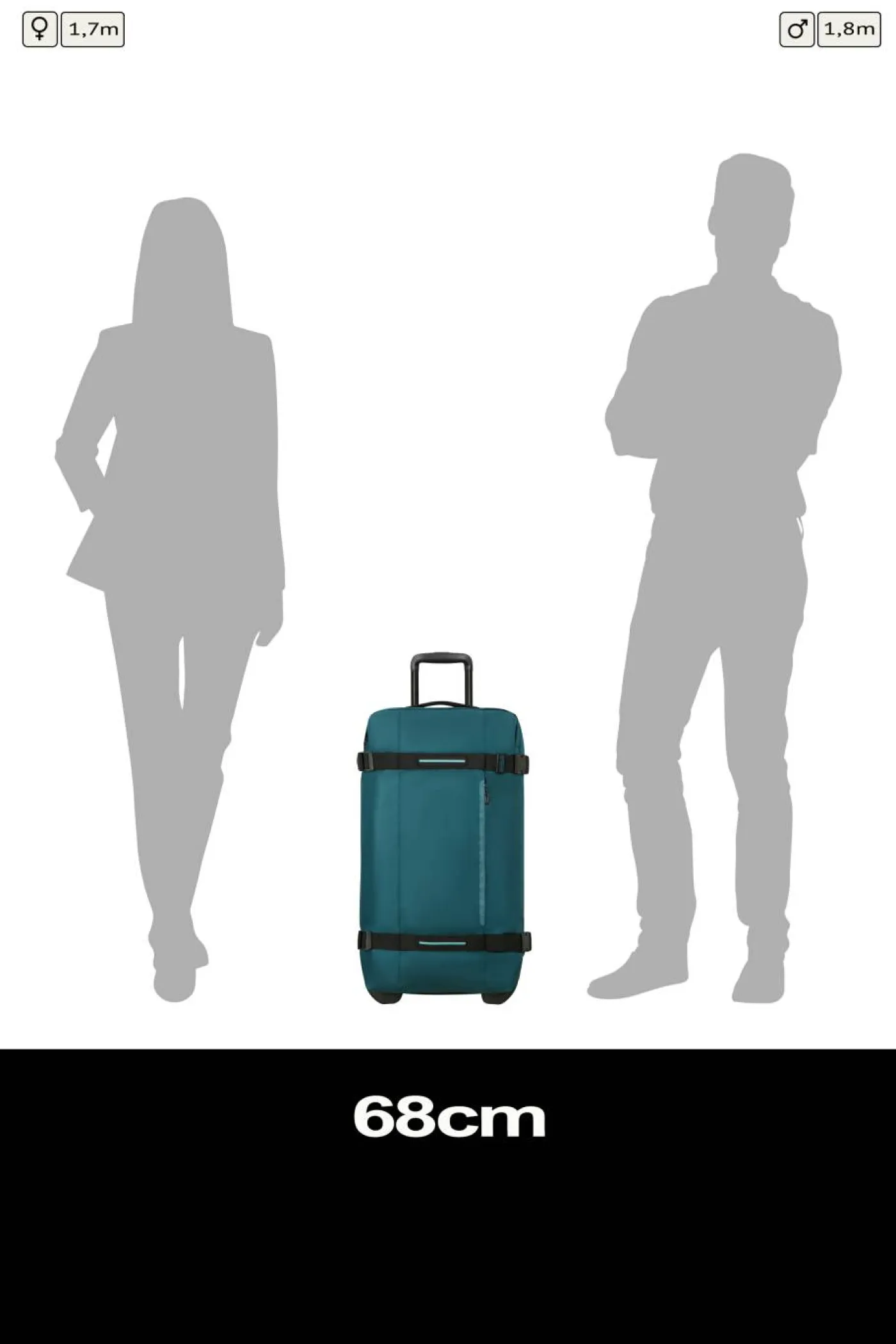 Rollen-Reisetasche "Urban Track 84"