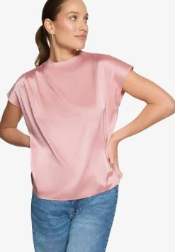 Satinbluse