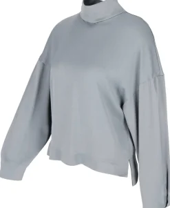 Satinbluse