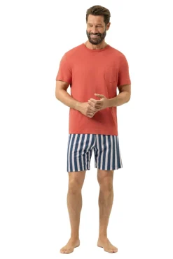 Schlafanzug "Coral Stripes"