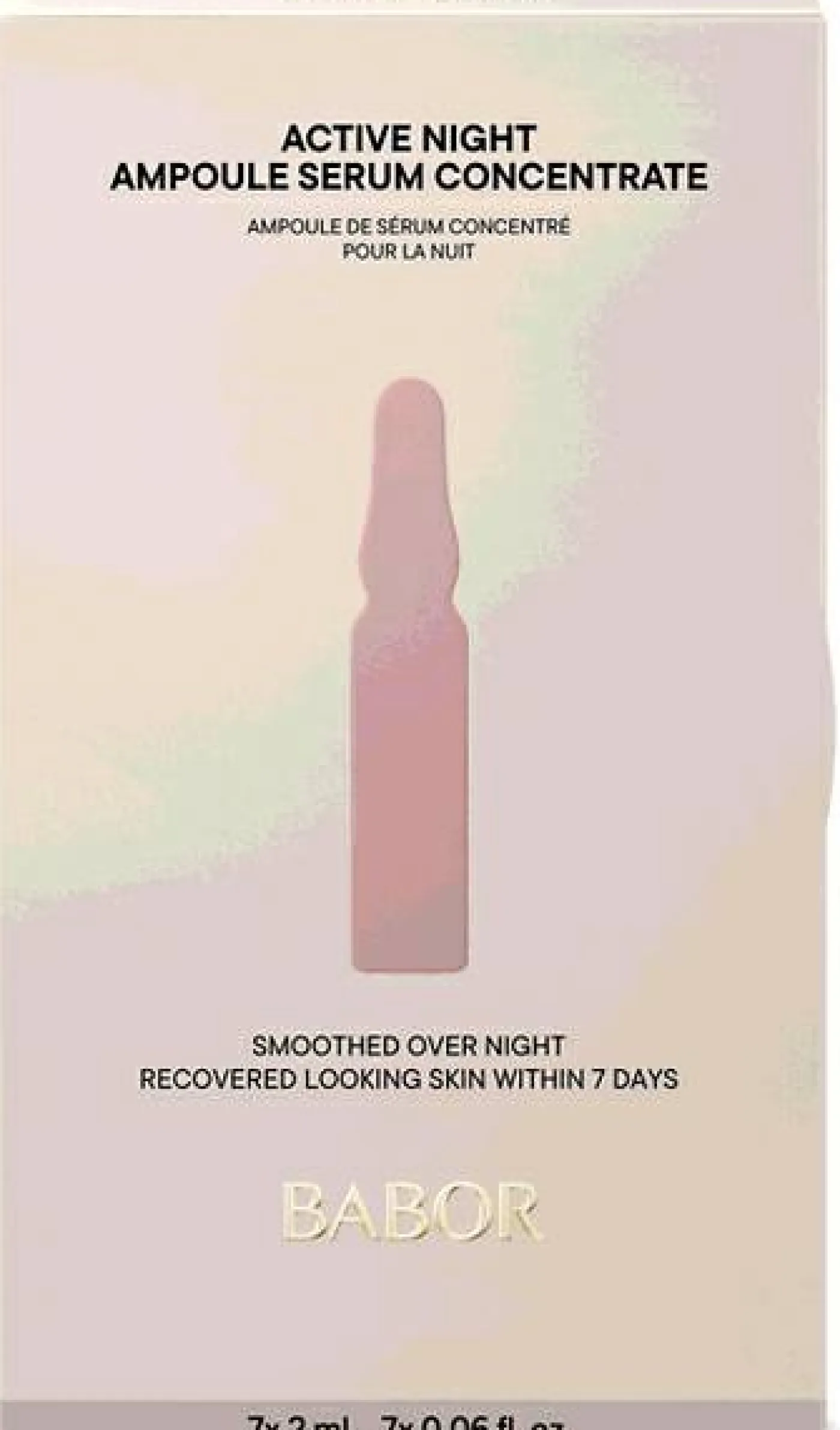 Schönheitsschlaf-Ampullen "Active Night", 7x2 ml