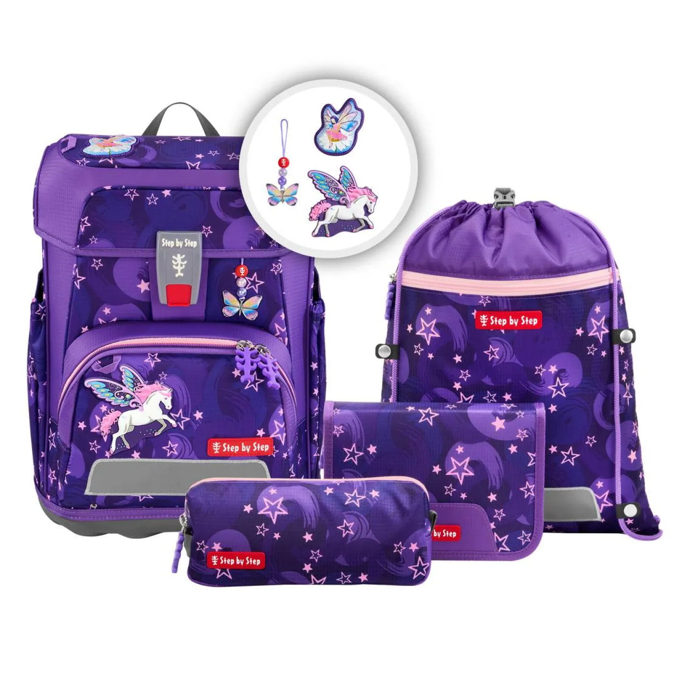 Schulranzen-Set CLOUD "Pegasus Liv"