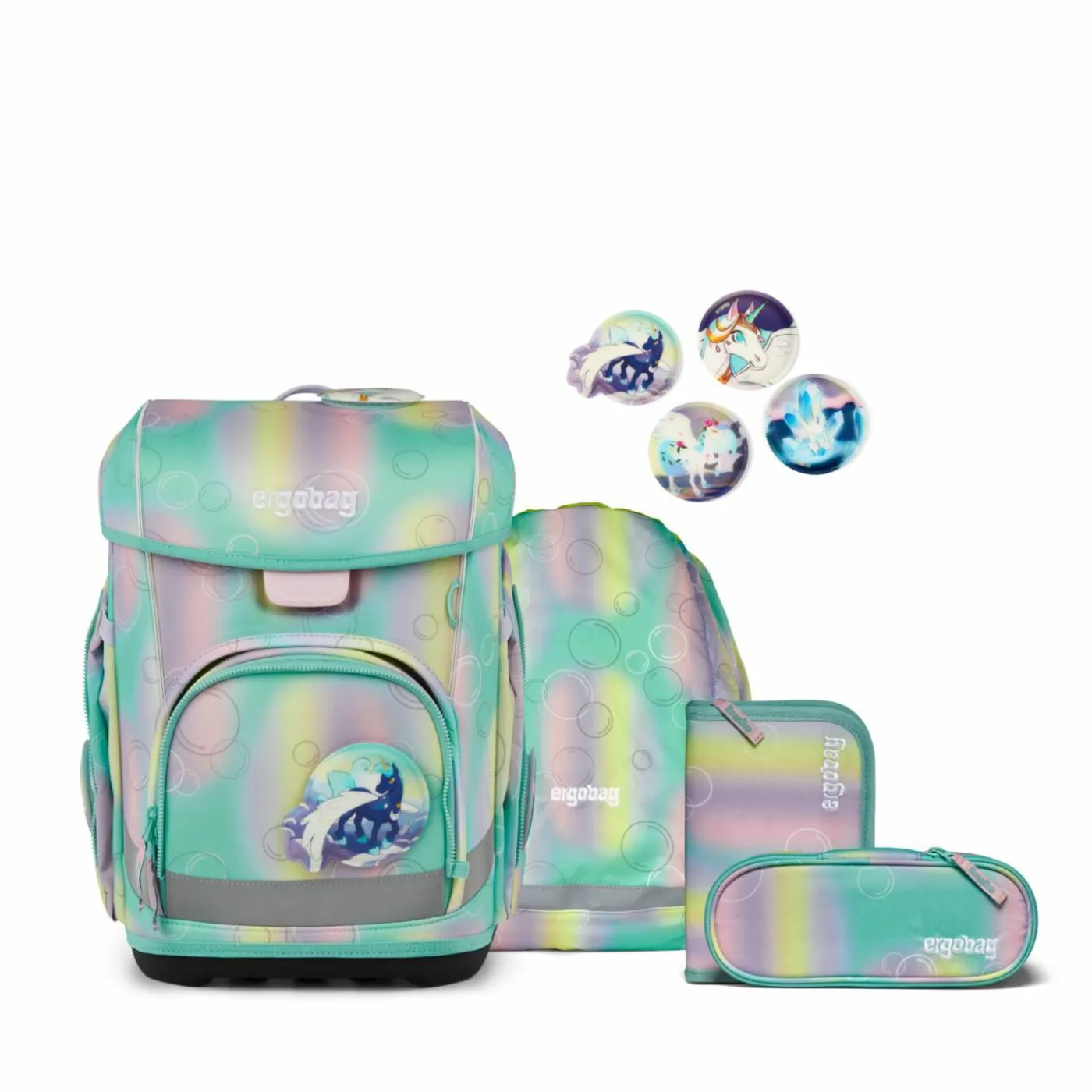 Schulranzen-Set Cubo Light "ZauBärwelt"