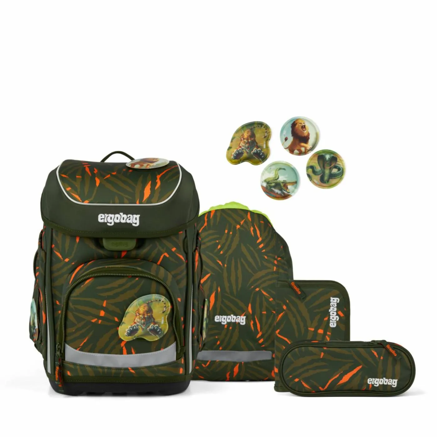 Schulranzen-Set "ExBärdition", Cubo