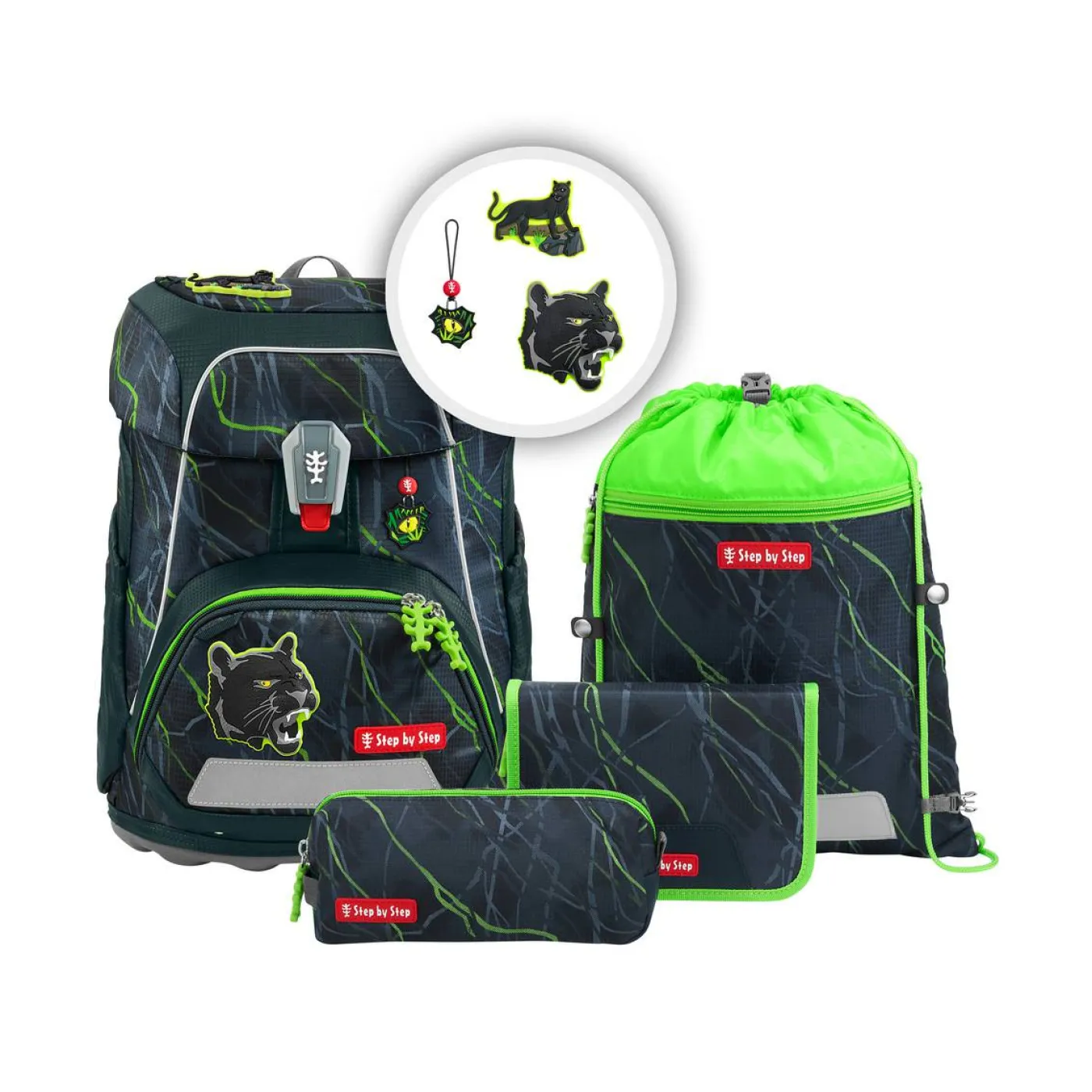 Schulranzen-Set FIT "Danger Cat Chiko"