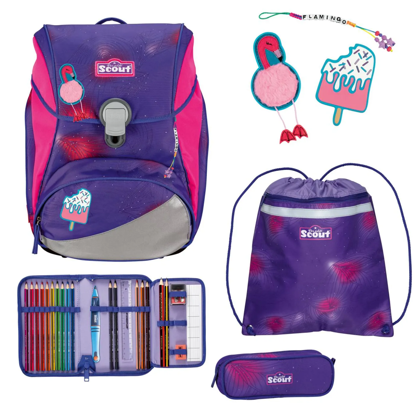 Schulranzen-Set "Neo Summer"