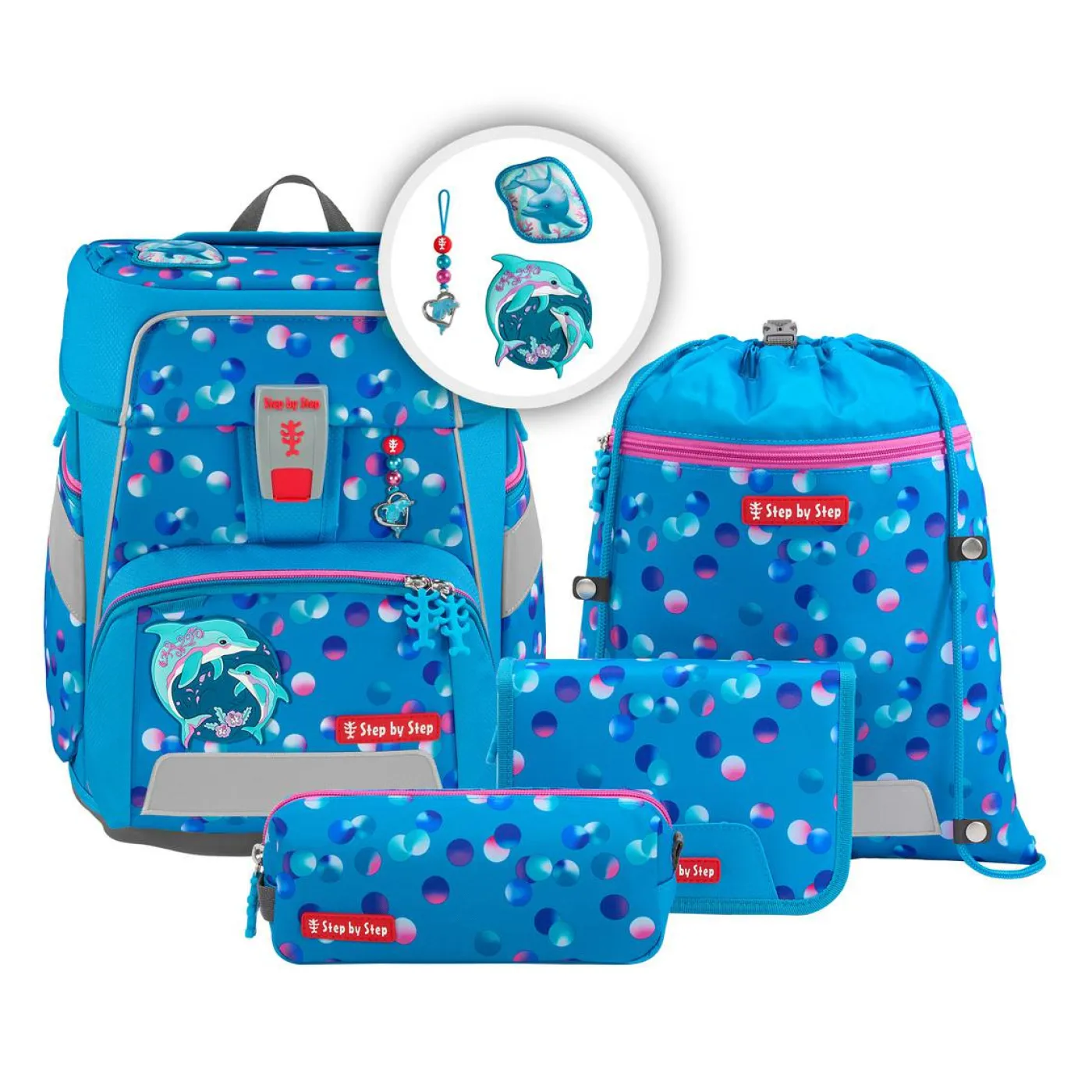 Schulranzen-Set SPACE "Dolphin Finja"