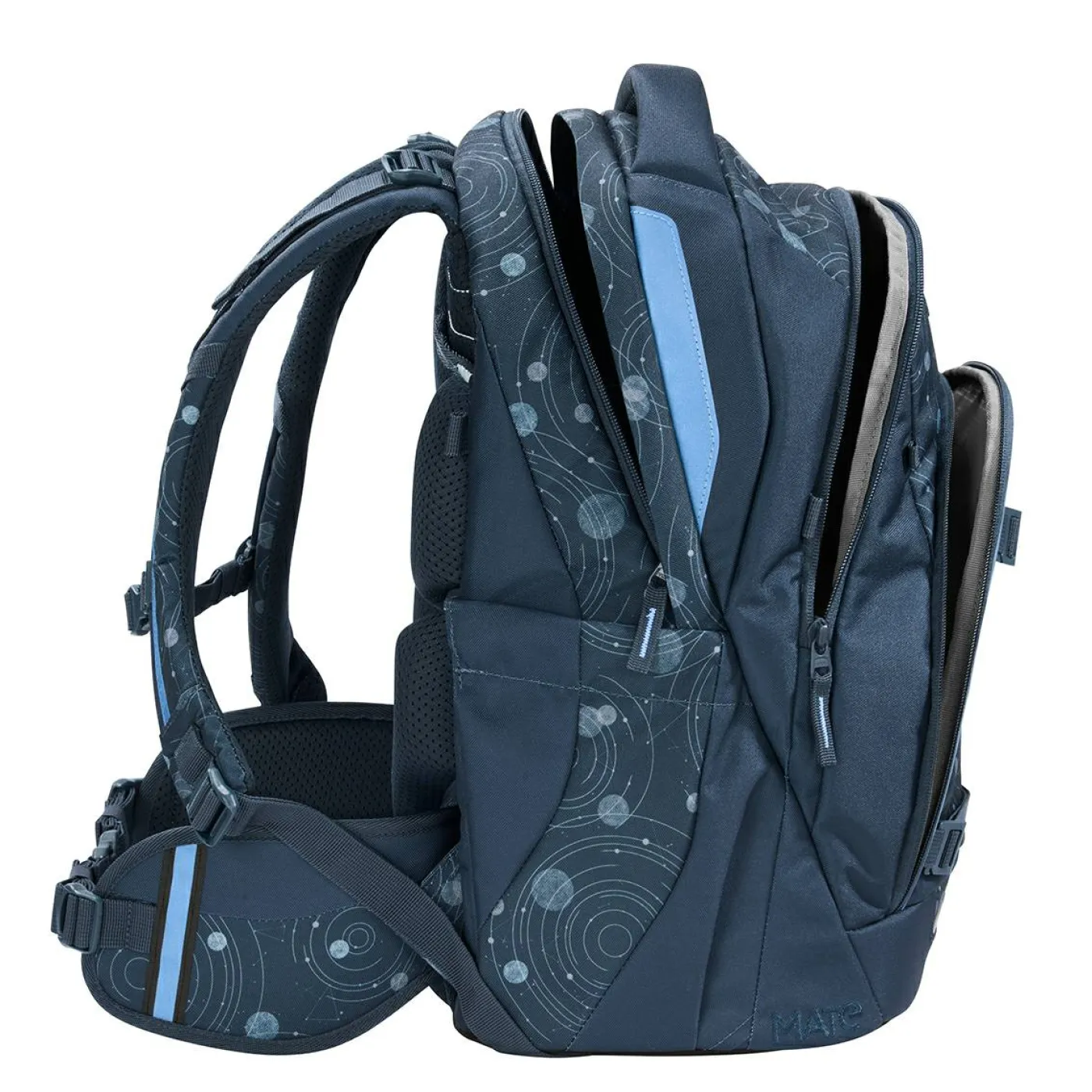 Schulrucksack MATE "Blue Orbit"