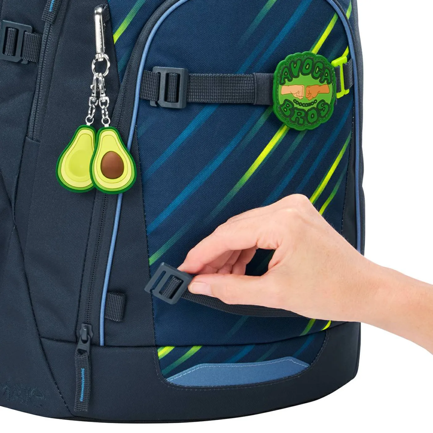Schulrucksack MATE "Fast Lime"