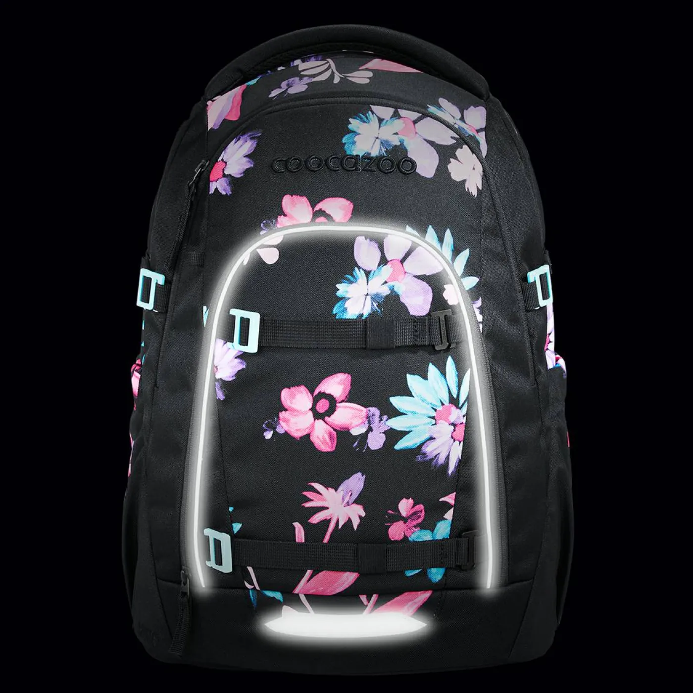 Schulrucksack MATE "Floral Artnight"