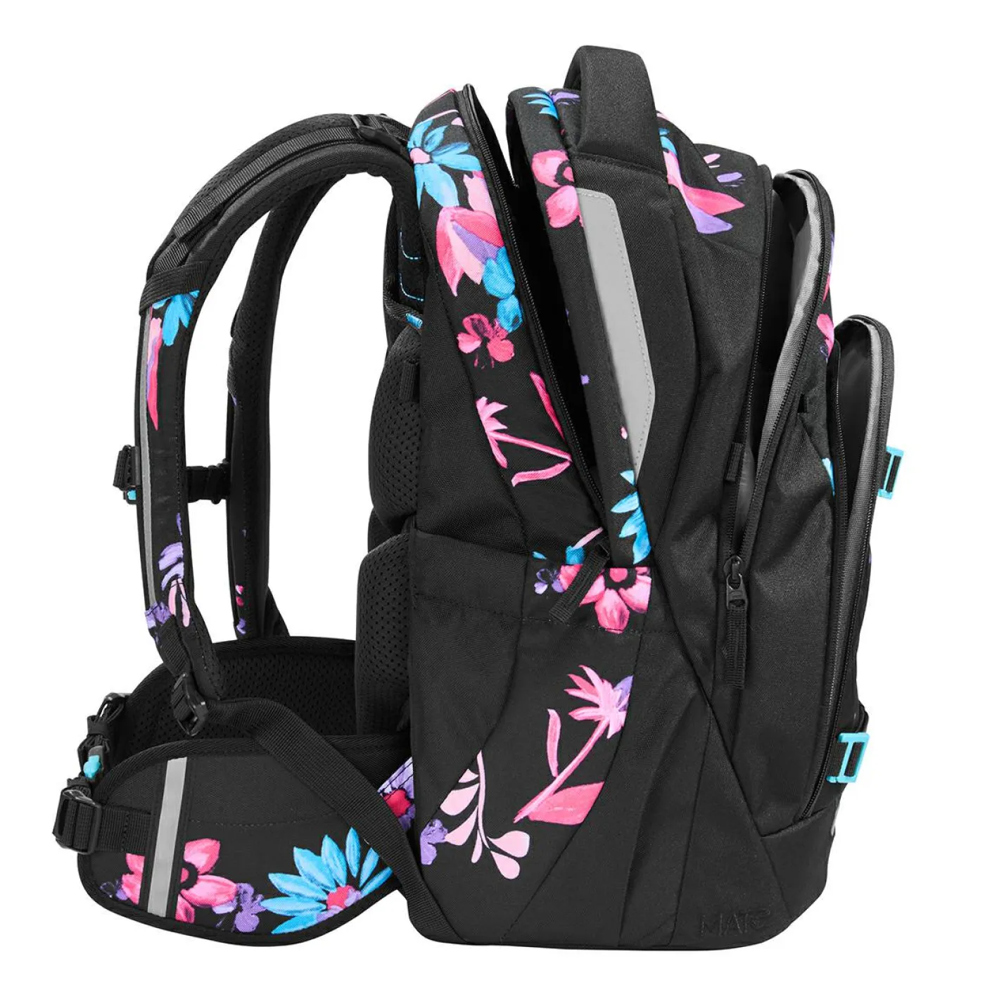 Schulrucksack MATE "Floral Artnight"