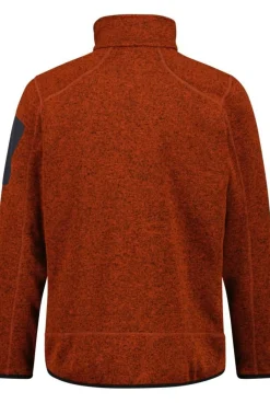 Schwere Fleecejacke Knit-Tech Meliert
