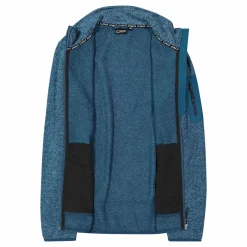Schwere Fleecejacke Knit-Tech Meliert