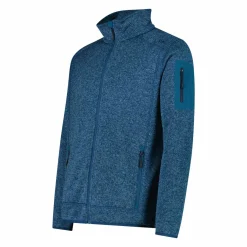 Schwere Fleecejacke Knit-Tech Meliert