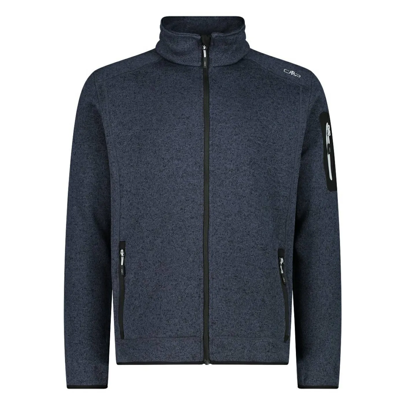 Schwere Fleecejacke Knit-Tech Meliert