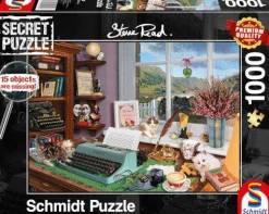 Secret Puzzle "Am Schreibtisch", 1000 Teile