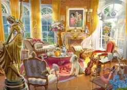 Secret Puzzle "Junes Journey: Salon des Orchideenanwesens", 1000 Teile