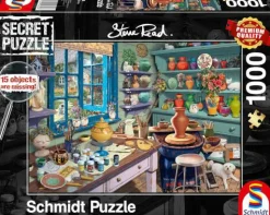 Secret Puzzle "Künstler-Atelier", 1000 Teile