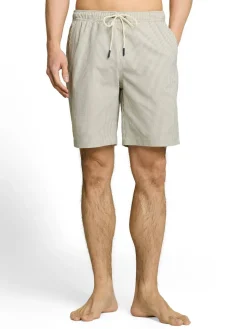 Seersucker-Badeshorts