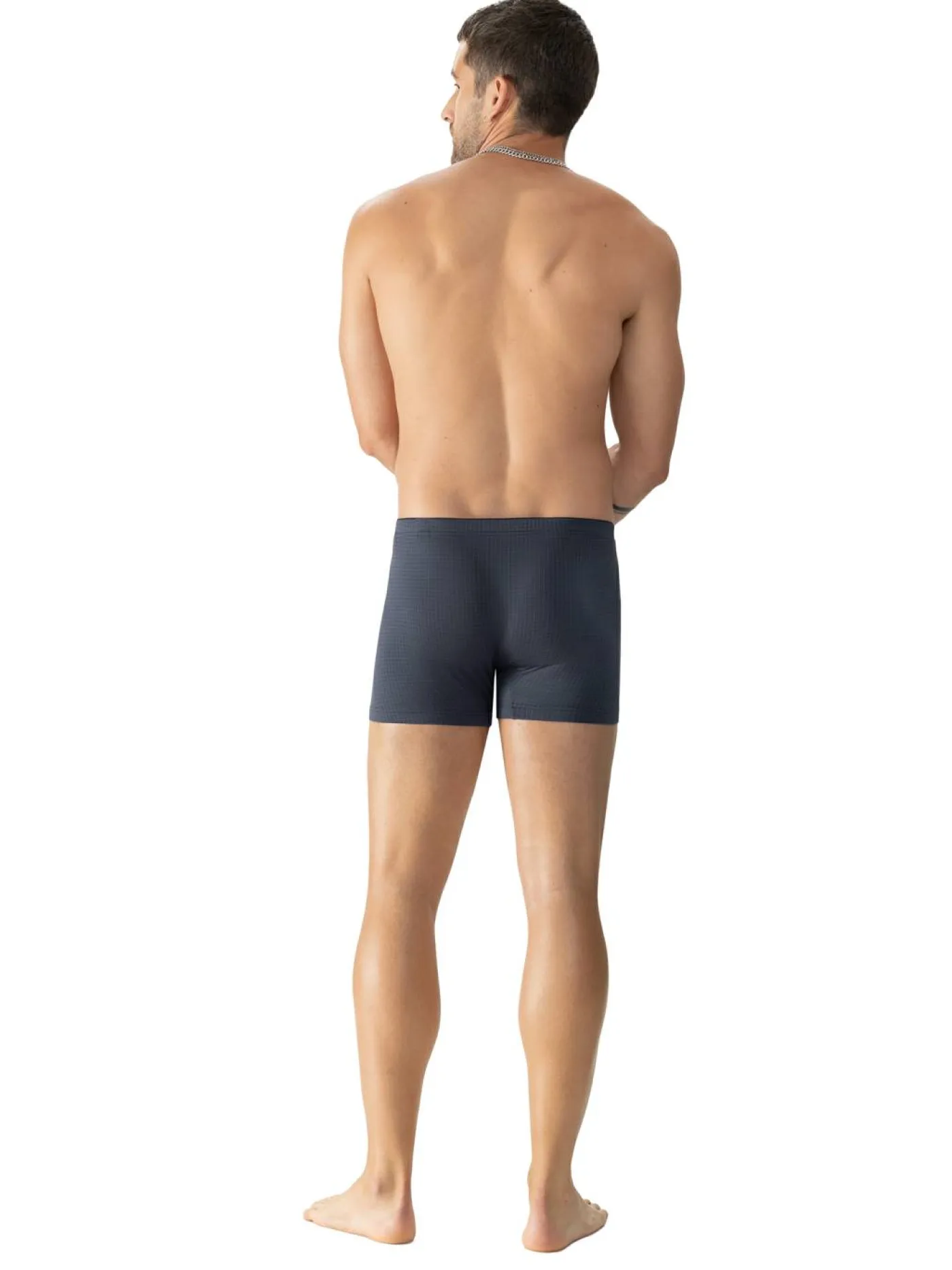 Shorty-Boxershorts "Blue Check"