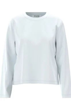 SLFESSENTIAL LS BOXY TEE NOOS