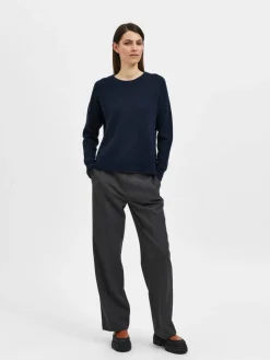 SLFLULU LS KNIT O-NECK B NOOS