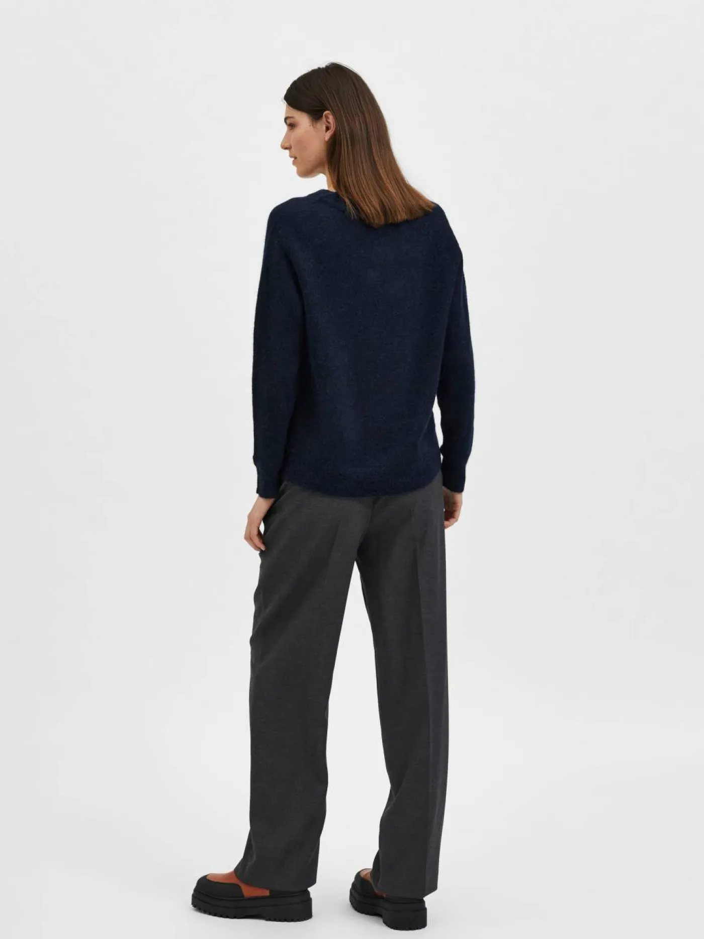 SLFLULU LS KNIT O-NECK B NOOS