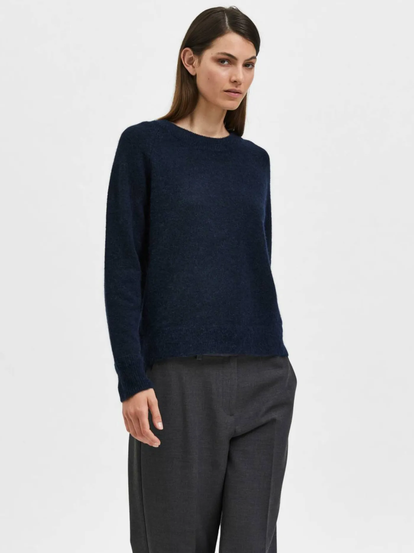 SLFLULU LS KNIT O-NECK B NOOS