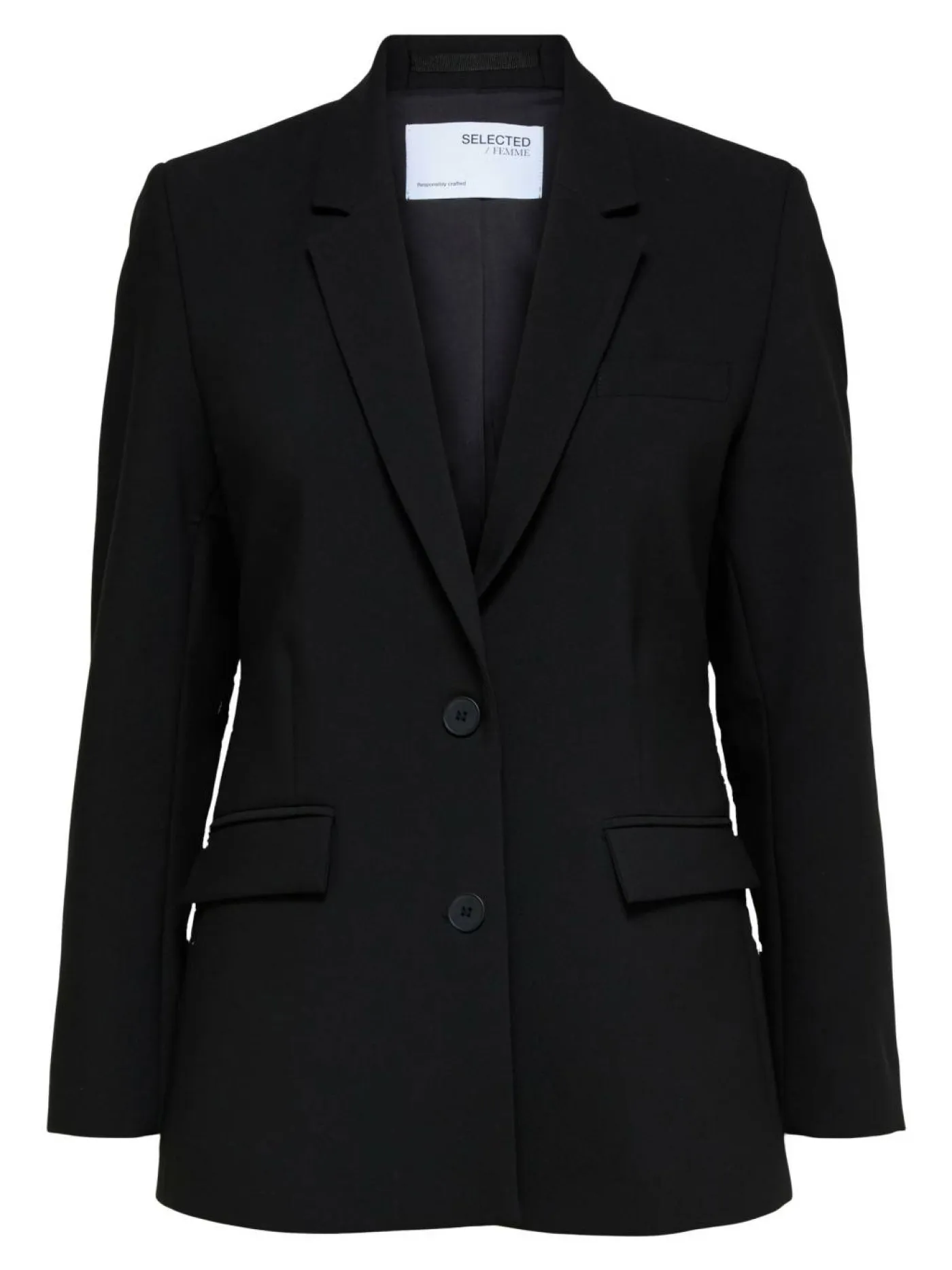 SLFRITA LS CLASSIC BLAZER BLACK B N
