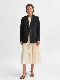 SLFRITA LS CLASSIC BLAZER BLACK B N