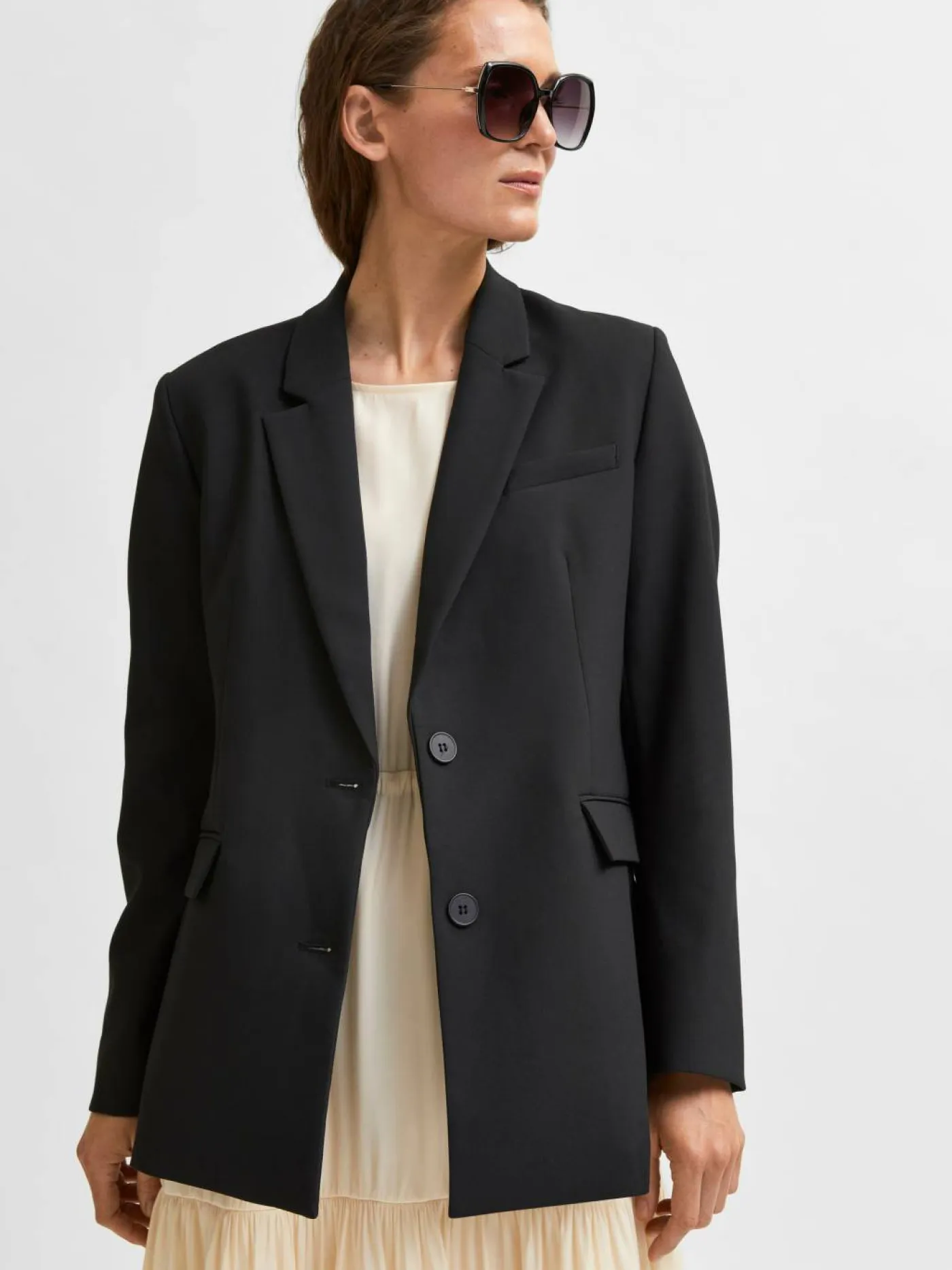 SLFRITA LS CLASSIC BLAZER BLACK B N