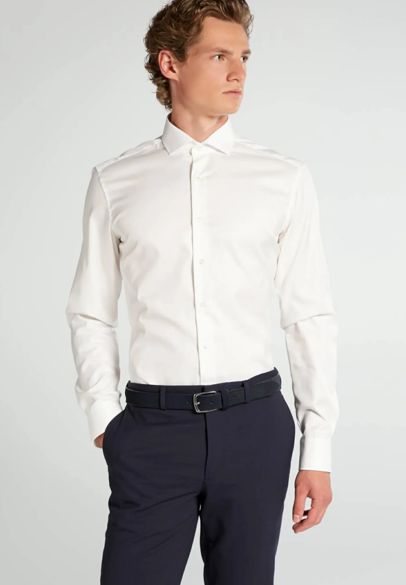 Slim Fit Langarmhemd