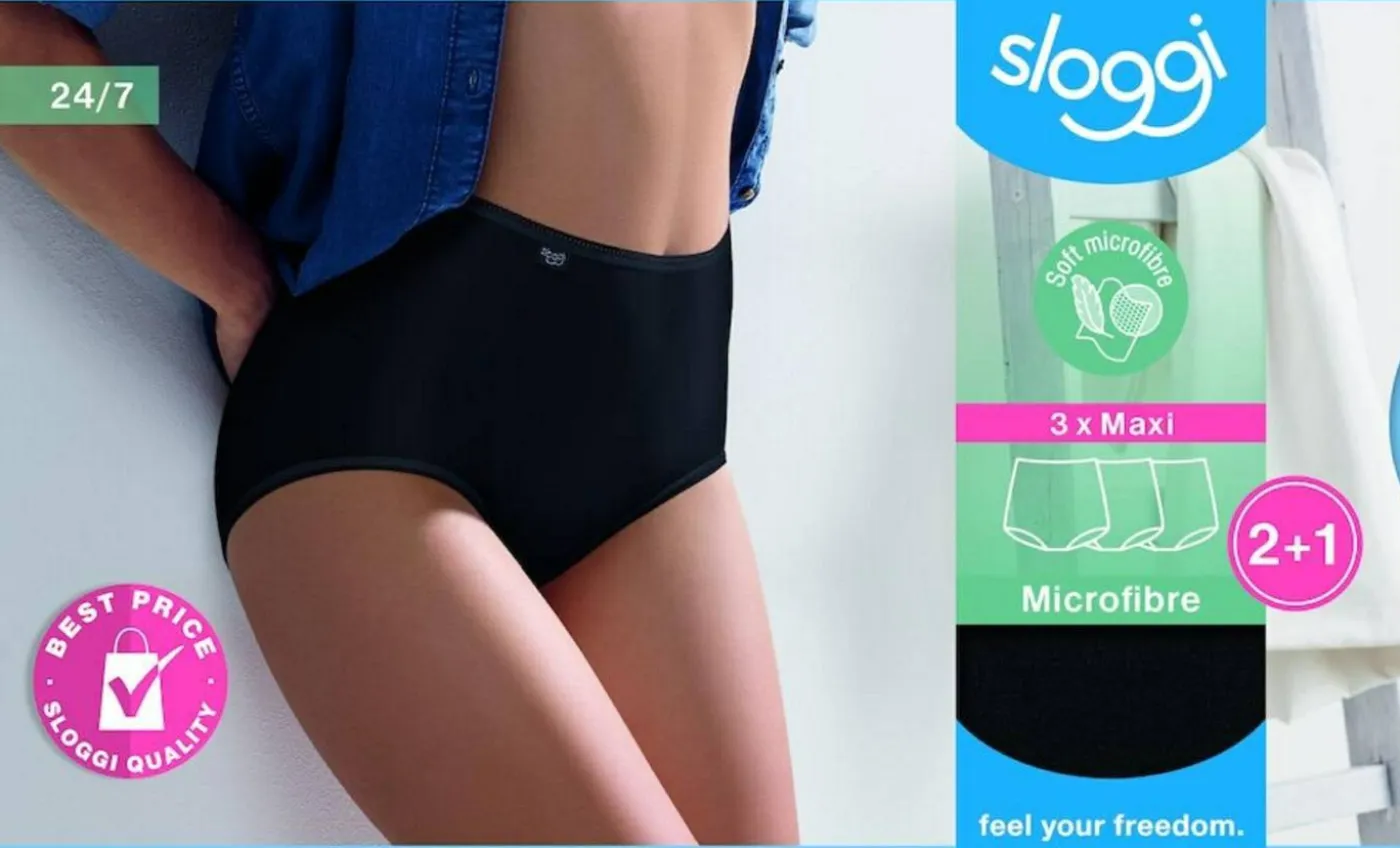 sloggi 24/7 Microfibre Maxi C3P