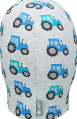 Slouch-Beanie mit Trecker-Print
