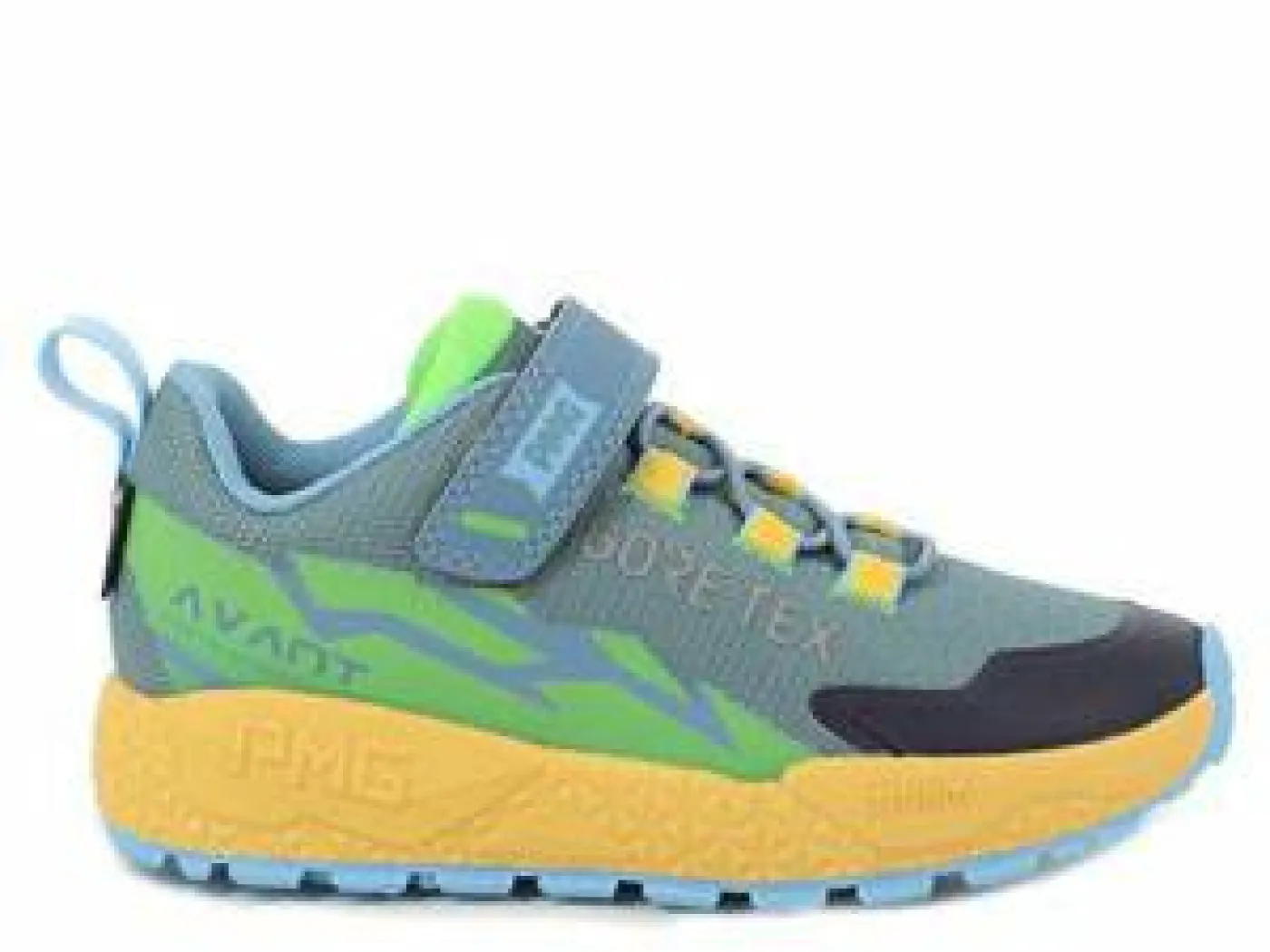 Sneaker "JUNGE GORE-TEX® SNEAKER GRUEN UND GELB MIT VELCRO"