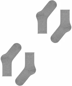 Socken Basic Pure 2-Pack